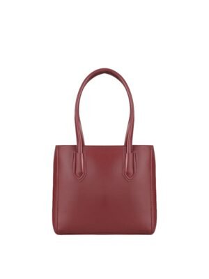 Elegant Choco Leather Handbag