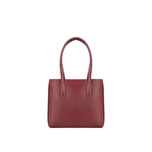 Elegant Choco Leather Handbag