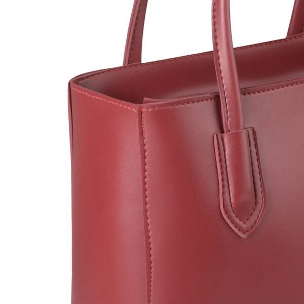 Elegant Choco Leather Handbag