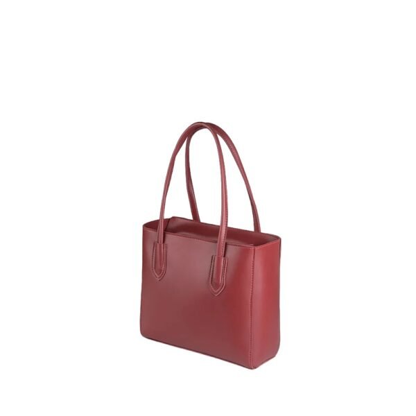 Elegant Choco Leather Handbag